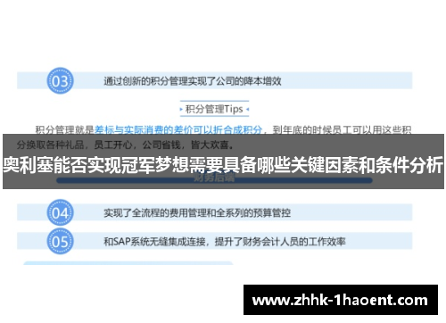 奥利塞能否实现冠军梦想需要具备哪些关键因素和条件分析